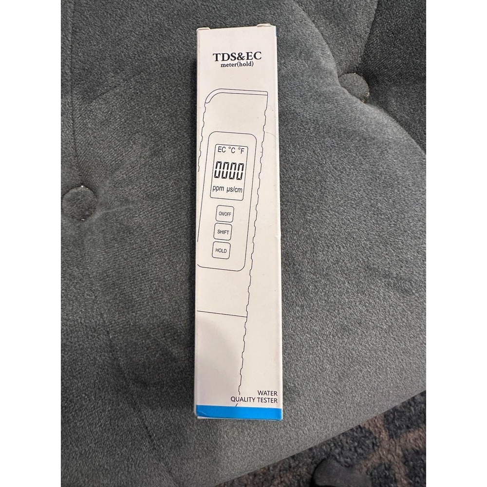 TDS & EC Meter Water Quality Tester Meter Hold